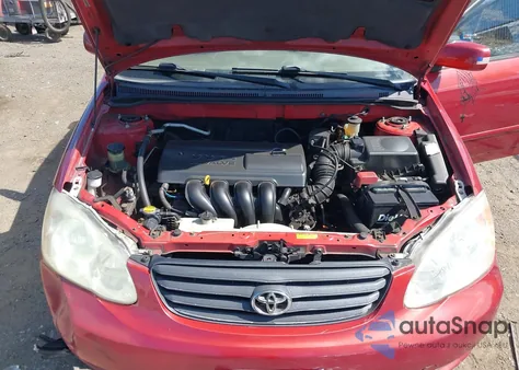 2003 Toyota Corolla Le из США, поврежденный, VIN 2T1BR32E13C069945